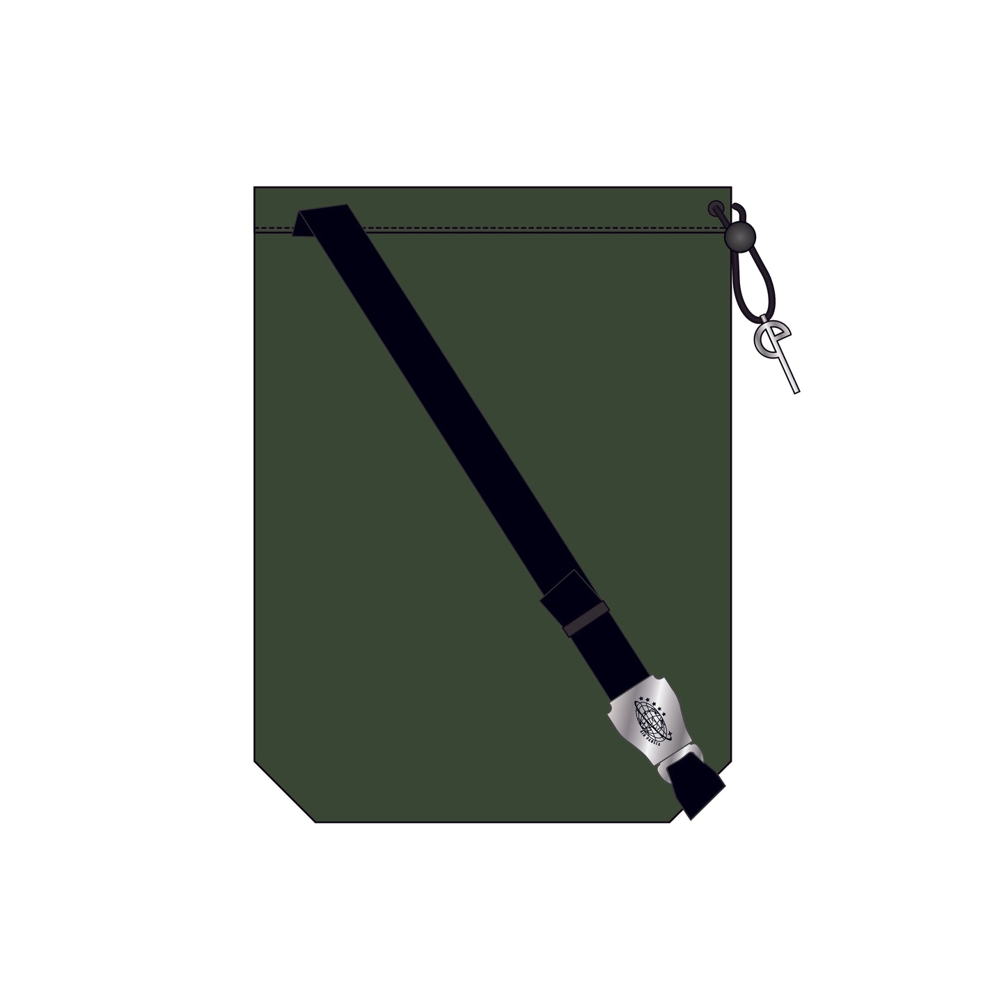 APARATUS x AIR PANGEA BACK PLATE GREEN