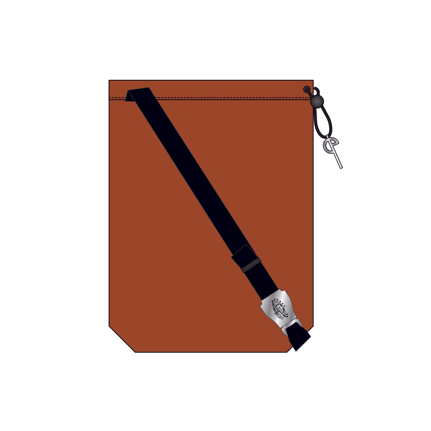 APARATUS x AIR PANGEA BACK PLATE ORANGE