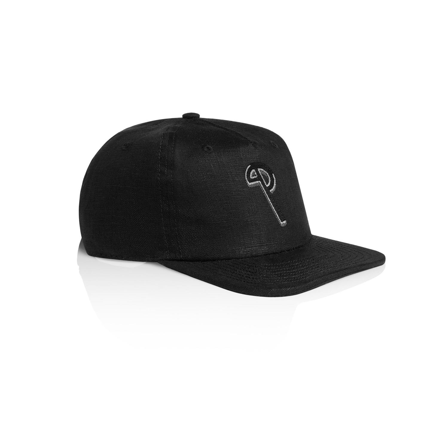 LINEN CAP BLACK