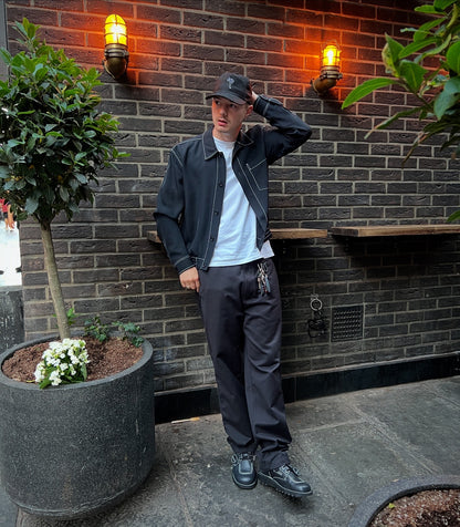 LINEN CAP BLACK